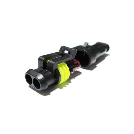 KIT CONNECTEUR ÉTANCHE 2 VOIES 